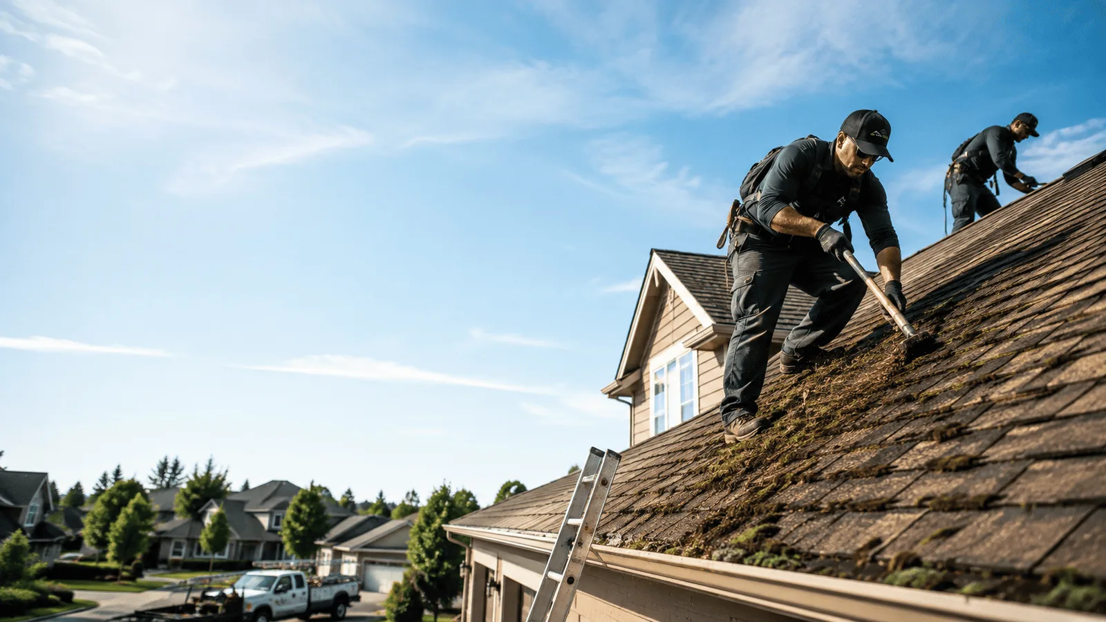 Roof Moss Removal in Italy, TX near me